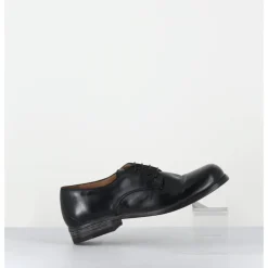New MOMA Derbies à lacets en cuir ligne japonisante - 45401A CRIS NERO NOIR