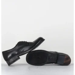 New MOMA Derbies à lacets en cuir ligne japonisante - 45401A CRIS NERO NOIR