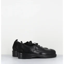 New GARRICE LAB Derbies à lacets en cuir bout rapporté - GAMAN DAVIS NERO NOIR