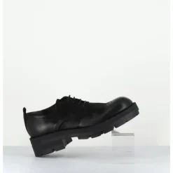 Hot GARRICE LAB Derbies à lacets en nubuck - DABRAN BIS SIENA NERO NOIR