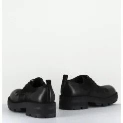 Hot GARRICE LAB Derbies à lacets en nubuck - DABRAN BIS SIENA NERO NOIR