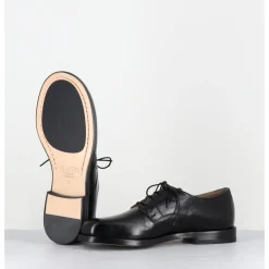 Online HOTTO Derbies en cuir bout asymétrique - 66607 ATHENE NERO NOIR