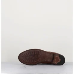 Sale OFFICINE CREATIVE Derbies fleuris en cuir - LEXIKON001 TABACCO CAMEL