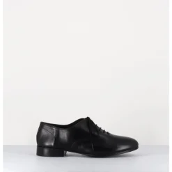 Clearance TO&CO Derbies minimalistes en cuir souple - STJA COW BLACK NOIR