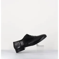 Clearance TO&CO Derbies minimalistes en cuir souple - STJA COW BLACK NOIR