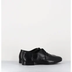 Clearance TO&CO Derbies minimalistes en cuir souple - STJA COW BLACK NOIR