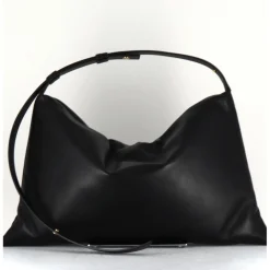 Best SIMON MILLER LARGE BLACK PUFFIN BAG NOIR