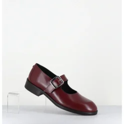 GARRICE LAB Mary-Jane en cuir glacé x - YVETTE ABRA BORDO BORDEAU