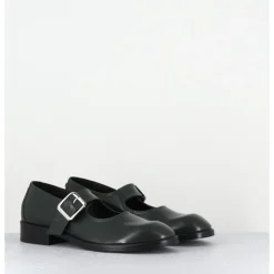 Outlet OA NON FASHION Mary-Jane en cuir glacé - YVETTE ABRA VERDE VERT