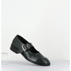 Outlet OA NON FASHION Mary-Jane en cuir glacé - YVETTE ABRA VERDE VERT