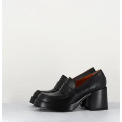 Discount GARRICE LAB Mocassins à plateforme en cuir - MEDA NERO NOIR