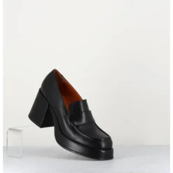 Discount GARRICE LAB Mocassins à plateforme en cuir - MEDA NERO NOIR