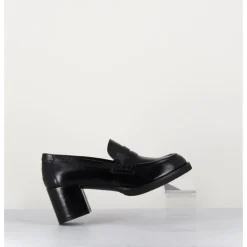 GARRICE LAB Mocassins en cuir brillant - AH500 BLACK NOIR