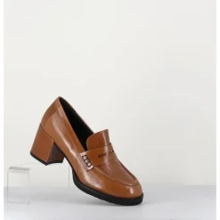 Hot GARRICE LAB Mocassins en cuir - AH500 BRANDY CAMEL