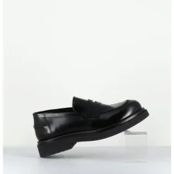 Best OA NON FASHION Mocassins en cuir glacé semelle légère - AL100 ABRASIVATO NERO NOIR