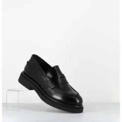 Best OA NON FASHION Mocassins en cuir glacé semelle légère - AL100 ABRASIVATO NERO NOIR