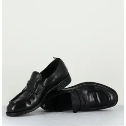 Online OFFICINE CREATIVE Mocassins en cuir - CALIXTE020 NERO NOIR