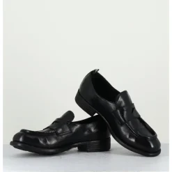 Online OFFICINE CREATIVE Mocassins en cuir - CALIXTE020 NERO NOIR