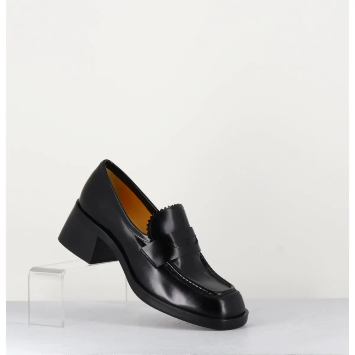Outlet MARA BINI Mocassins en cuir - R271M MOUSSE NERO NOIR