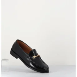 Outlet TO&CO Mocassins en cuir Tour Eiffel - TOLF NERO NOIR