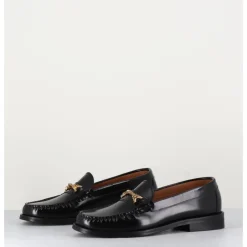 Outlet TO&CO Mocassins en cuir Tour Eiffel - TOLF NERO NOIR