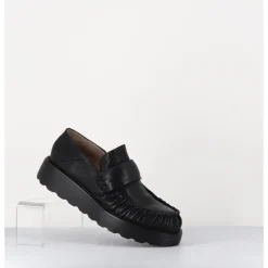 Hot IXOS Mocassins en cuir souple semelle légère - X23 MAESTRALE NERO NOIR