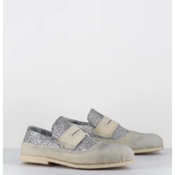 Best ROCCO P Mocassins souples cuir é & crêpe - 18800 TERENZ O ARGENT