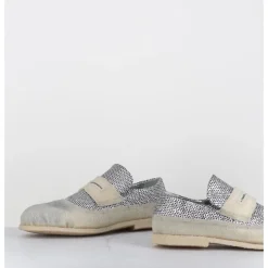 Best ROCCO P Mocassins souples cuir é & crêpe - 18800 TERENZ O ARGENT