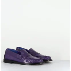 Online HOTTO Mocassins souples en cuir - 66604 ATHENE VIOLA VIOLET