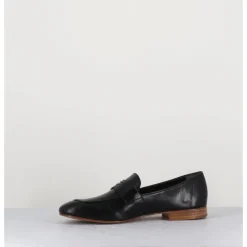 MARA BINI Mocassins souples en cuir - N126 NERO NOIR