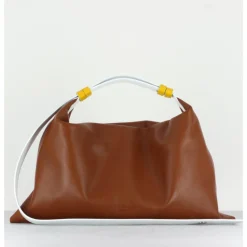 SIMON MILLER Puffin Bag in Tan CAMEL