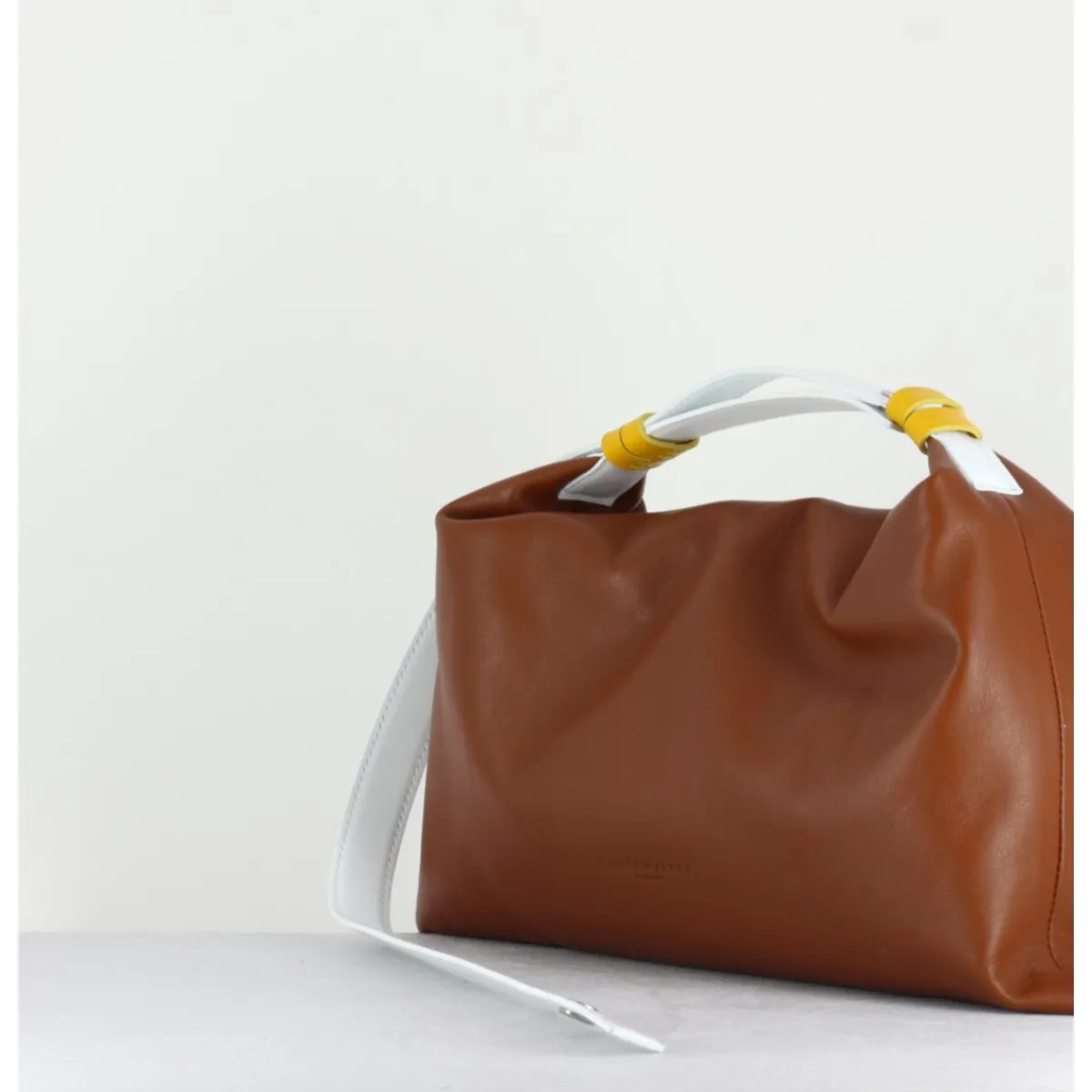 SIMON MILLER Puffin Bag in Tan CAMEL