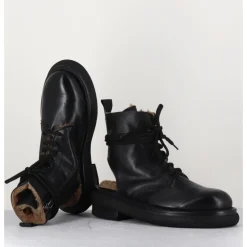 Discount GARRICE LAB Rangers fourrées en cuir - HUG12 NERO NOIR