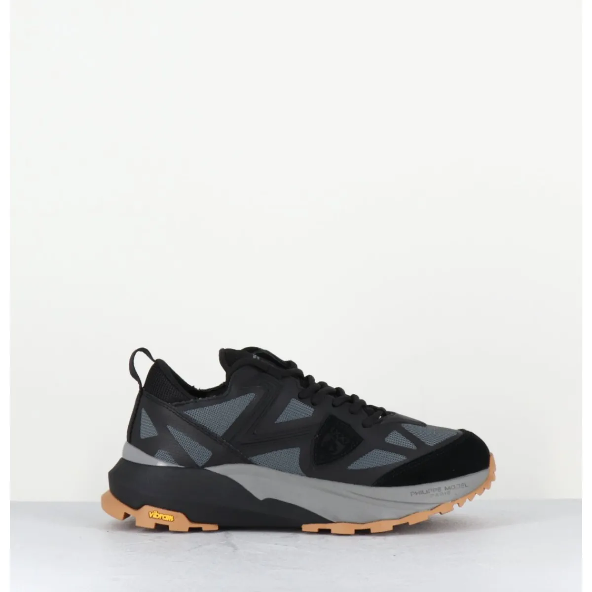 Discount PHILIPPE MODEL ROCX LOW NOIR GRIS