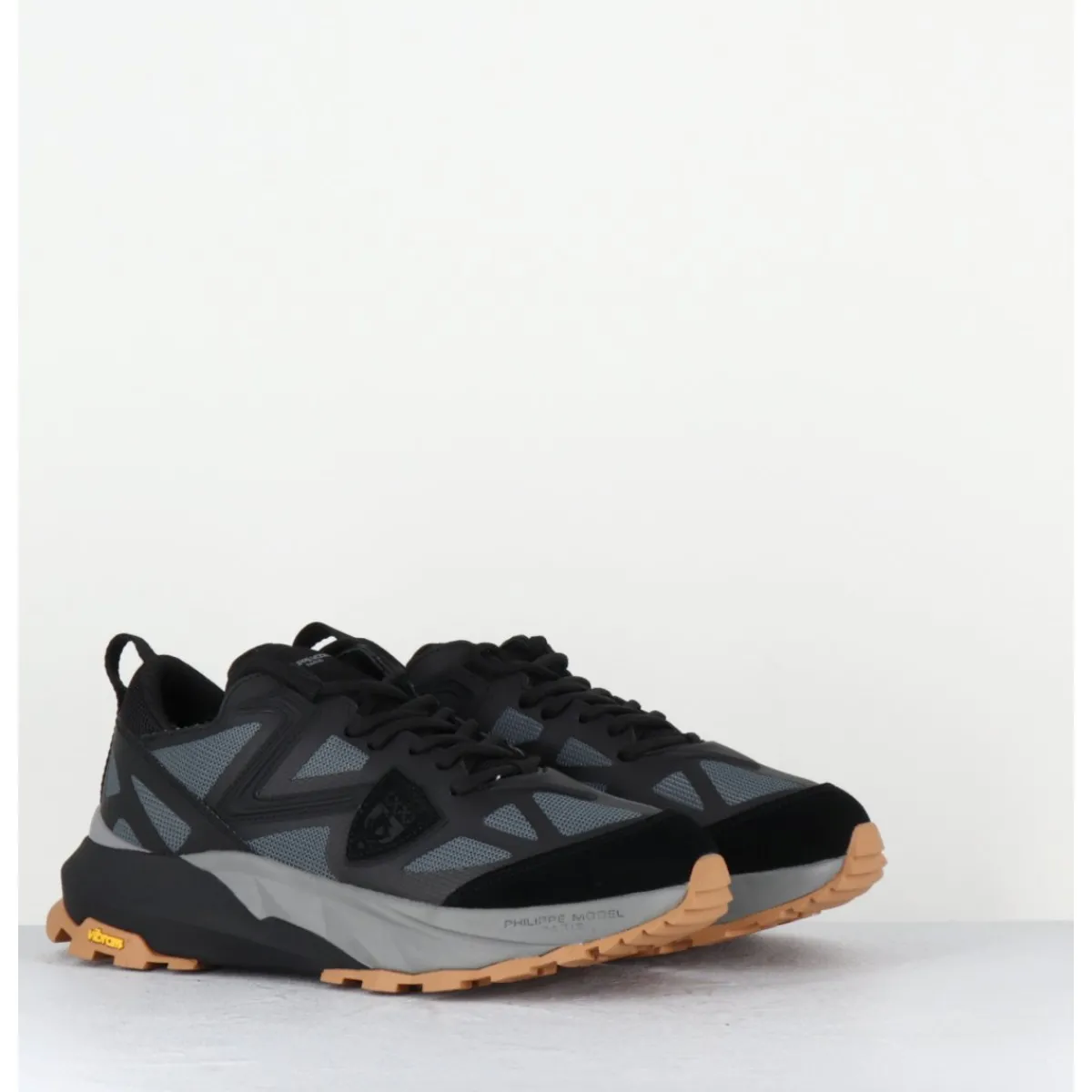 Discount PHILIPPE MODEL ROCX LOW NOIR GRIS