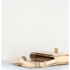 Clearance GARRICE LAB Sac en cuir imprimé croco crème - M93 COCCO ROSA