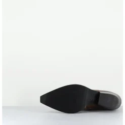 New GARRICE LAB Santiags en cuir métallisé - SEBER2 PEGASUS GOLD DORE