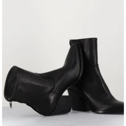 Outlet GARRICE LAB Santiags talon haut en cuir souple - DESI24 FULAR NERO NOIR