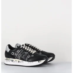Online PREMIATA Sneakers double semelle cuir & rivets - CONNY 6553 NOIR