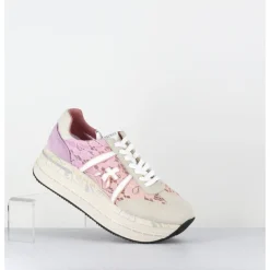 Online PREMIATA Sneakers en dentelle semelle compensée - BETH 6713 ROSE