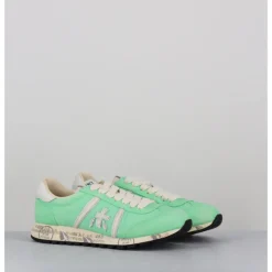 Online PREMIATA Sneakers légères en toile e & lacets beiges - LUCYD 6757 VERT