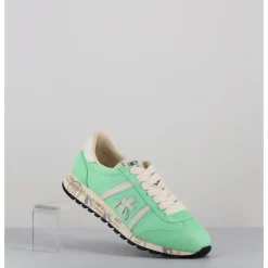 Online PREMIATA Sneakers légères en toile e & lacets beiges - LUCYD 6757 VERT
