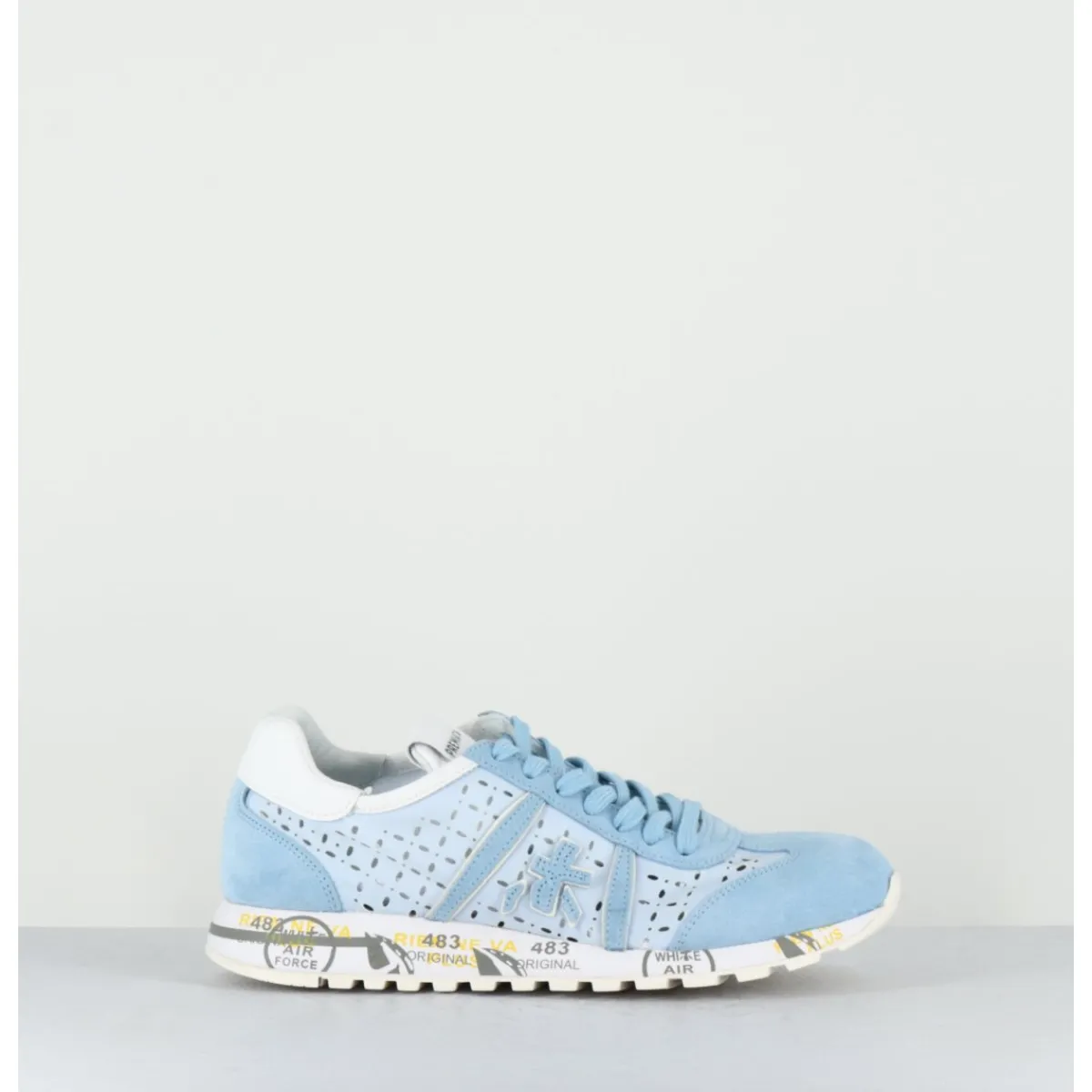 Hot PREMIATA Sneakers légères toile e ajourée - LUCYD 6700 BLEU