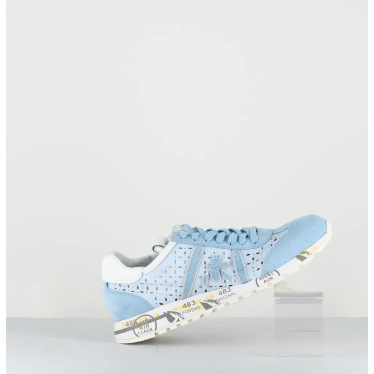 Hot PREMIATA Sneakers légères toile e ajourée - LUCYD 6700 BLEU