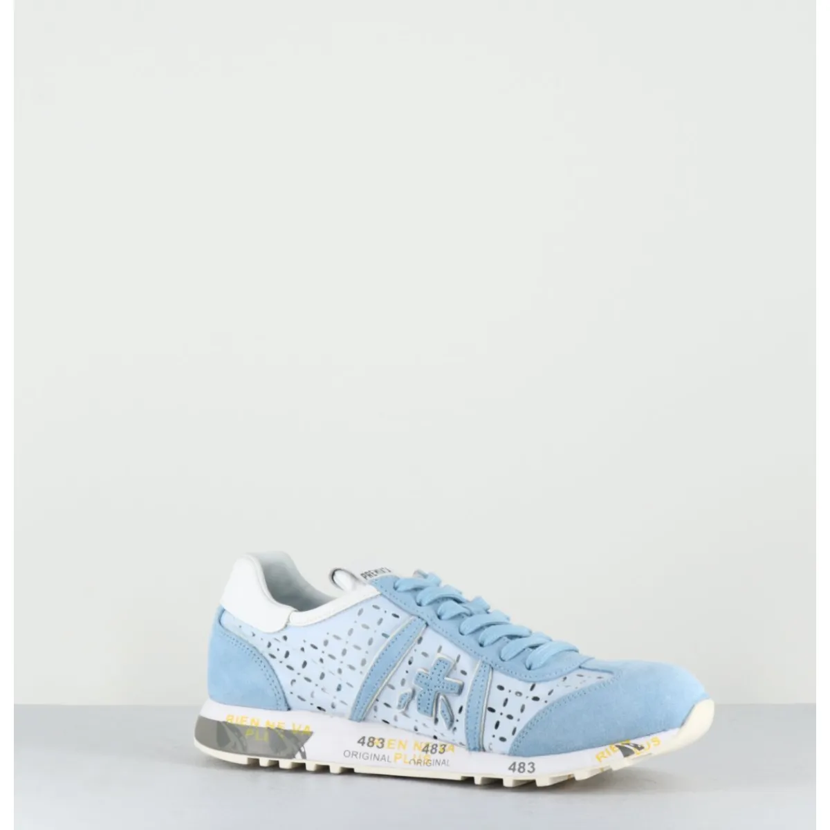 Hot PREMIATA Sneakers légères toile e ajourée - LUCYD 6700 BLEU
