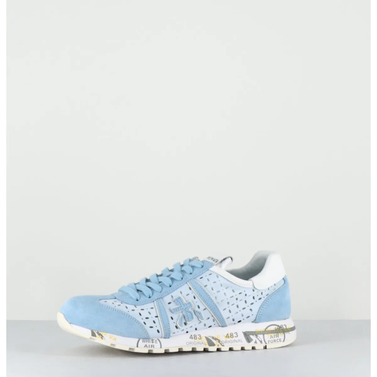 Hot PREMIATA Sneakers légères toile e ajourée - LUCYD 6700 BLEU