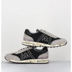 Discount PREMIATA Sneakers légères toile e & daim gris - LUCYD 5954 BLACK NOIR