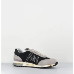 Discount PREMIATA Sneakers légères toile e & daim gris - LUCYD 5954 BLACK NOIR