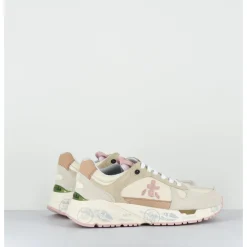 Clearance PREMIATA Sneakers 90s en cuir semelle épaisse - MASED 6257G BEIGE