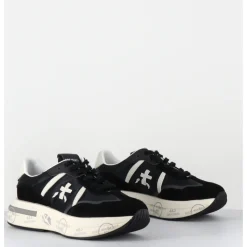 Best PREMIATA Sneakers ultra légère cuir & toile gris - CASSIE 6741 NOIR